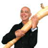 Remo Crivelli mit Alphorn