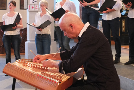 Remo Crivelli mit dem Zürcher Chor Ars canora